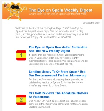 Eye on Spain weekly digest