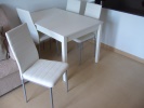 <strong>White table and chars, unused for sale</strong> <br /><em> Condado de Alhama community, taken on 12 February 2015 by 2littletinkers</em>