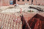 <strong>Paddling pool with haredcore in base.</strong> <br /><em> Hacienda San Cayetano community, taken on 15 May 2010 by Hallam</em>