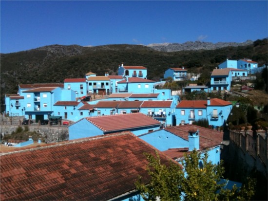 Juzgar smurf village in Spain
