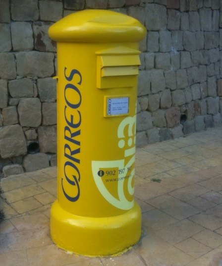 Postbox in Spain