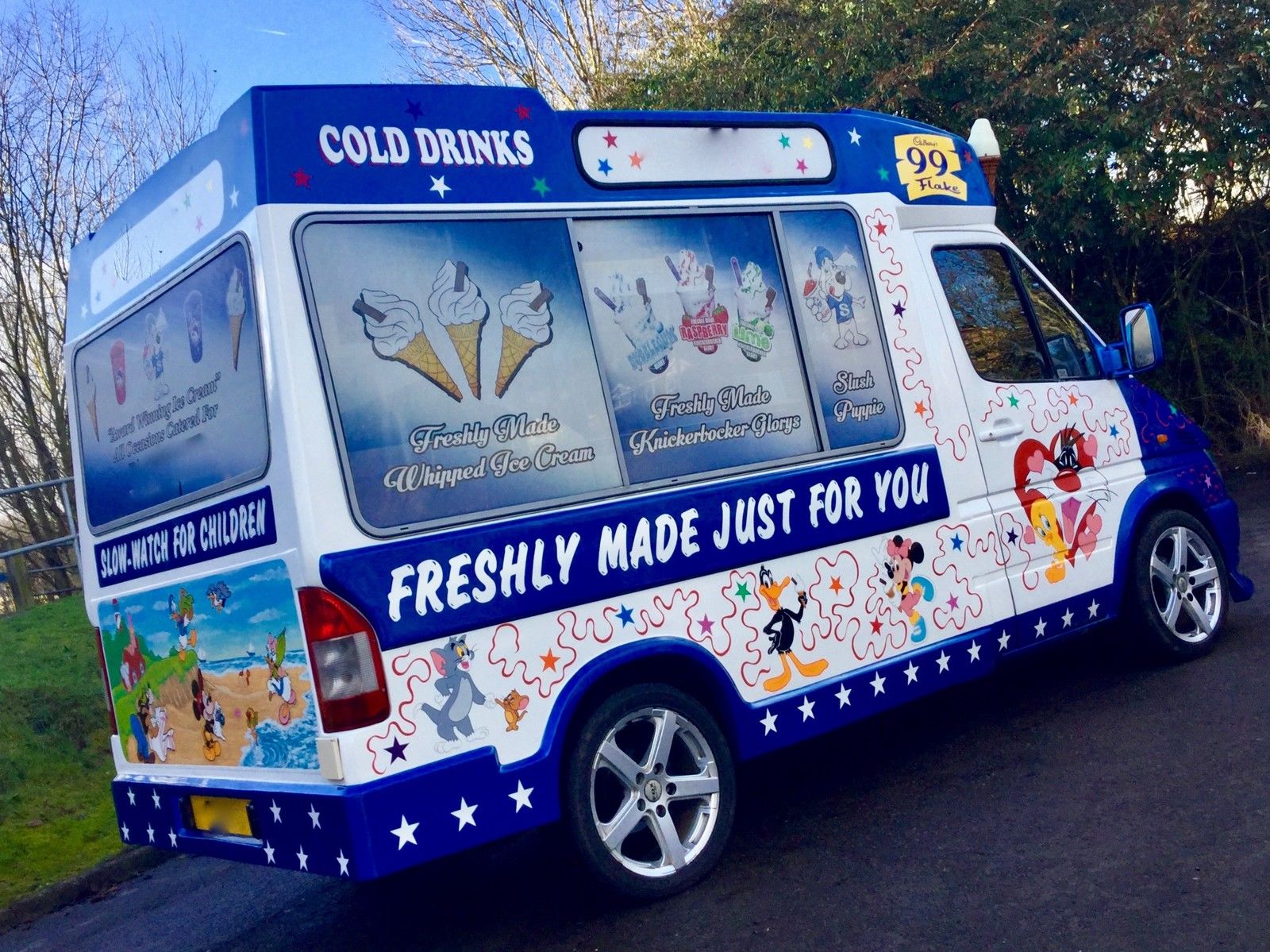second hand ice cream vans